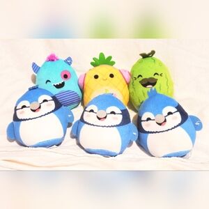 Squishmallows bundle lot. McDonald's Squishmallows plush toys. Free add-on
